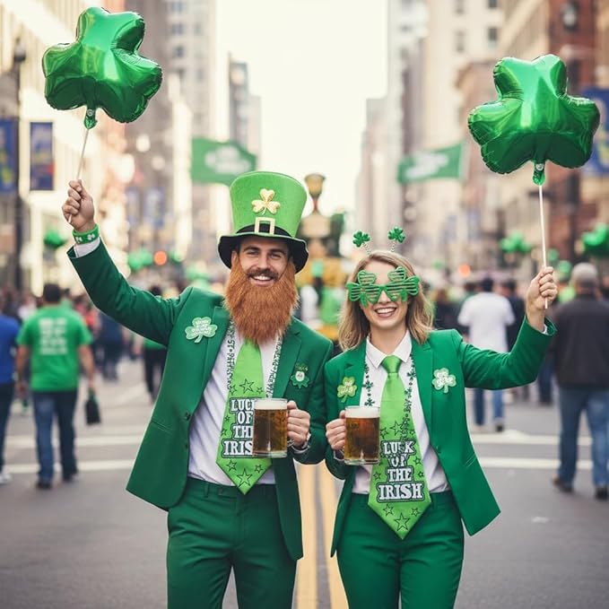 St Patricks Day 7Pcs Set St.Patricks Day Decorations Custom Set