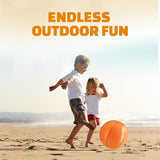 Inflatable Basketballs Pack of 6 16 inch Beach Balls for Sports