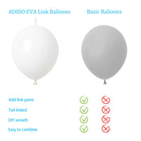 ADIDO EVA Link Balloons Red and Green 12 Inch Quick Link Balloon 80