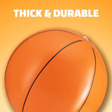 Inflatable Basketballs Pack of 6 16 inch Beach Balls for Sports