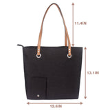 doksmeria Wine Purse with Hidden Spout, Beach Wine Tote Bag with