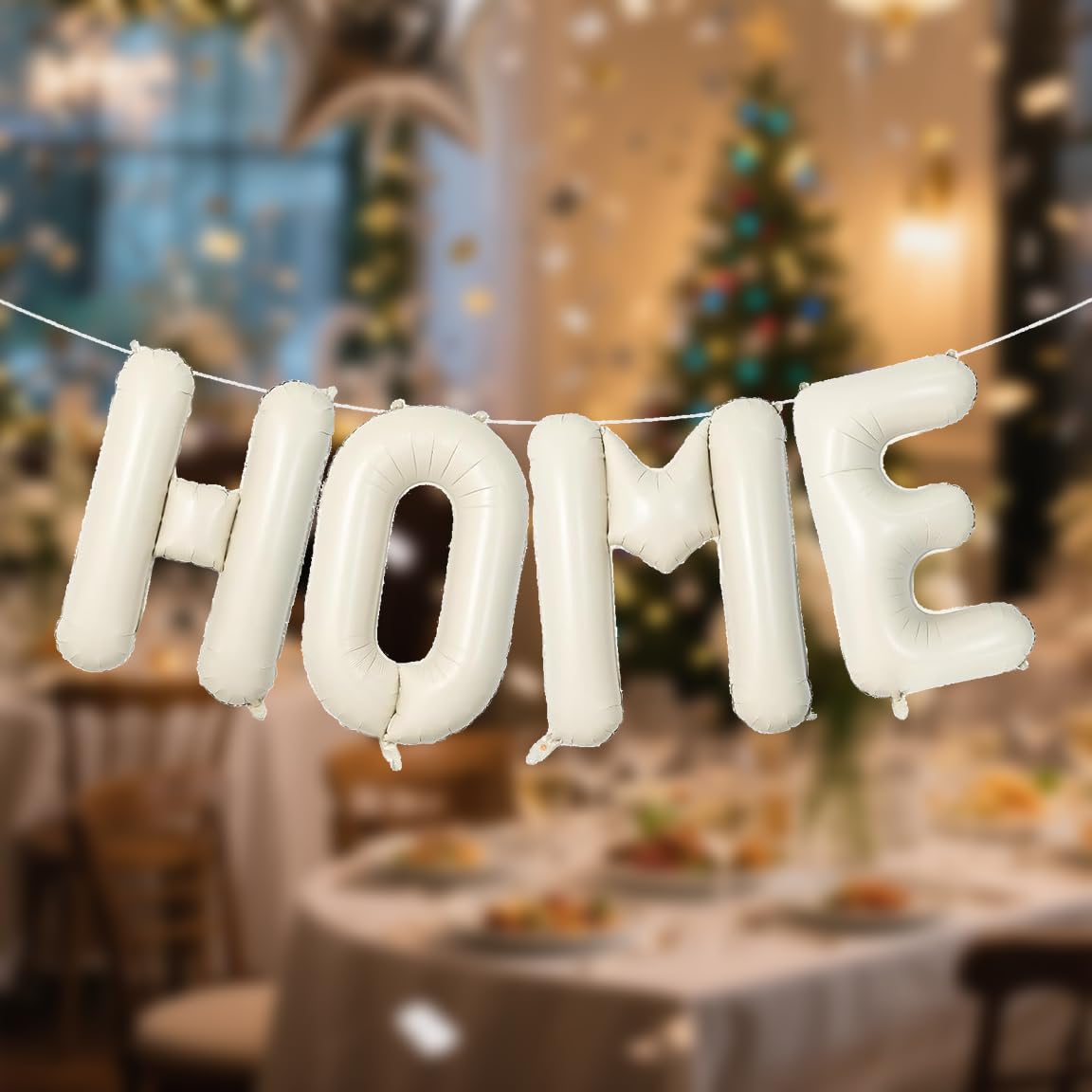 LAOREI 40 Inch HOME Letter Balloon - Housewarming Party Decorations