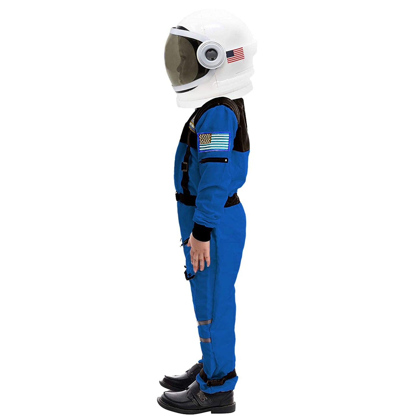 Spooktacular Creations Blue Astronaut Costume with Helmet, Space Suit