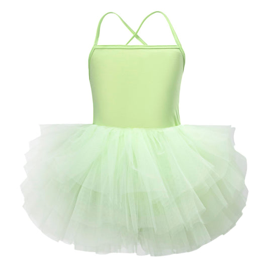 Baby Girls Ballet Skirted Leotards Strap Tutu Dress Party Ballerina