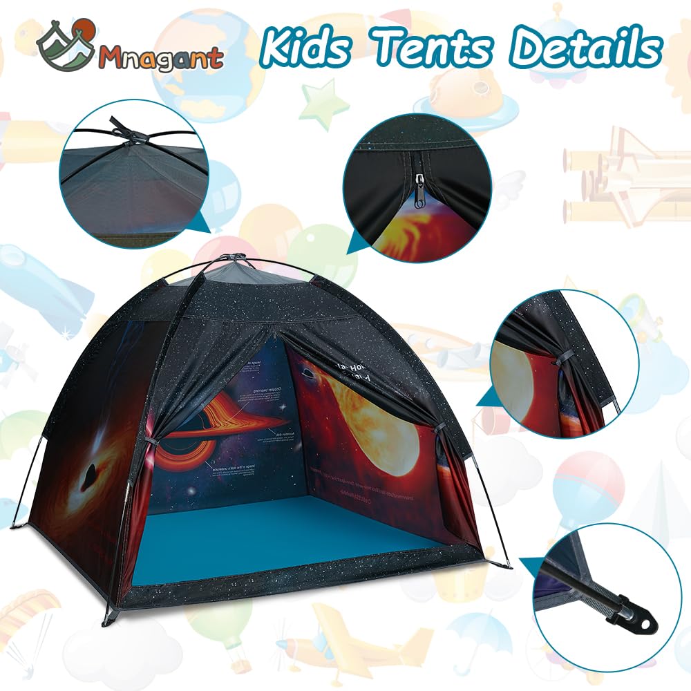 Mnagant Black Hole Play Tents- Space World Dome Tent Playhouse-