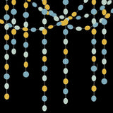 Light-Dusty Blue Gold Party-Decorations Garland - 52Ft Birthday Baby