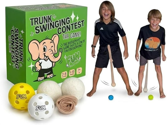 FUN delivery Trunk Swinging Contest Fun Party Game – Hip Swing Race