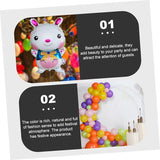 Easter Party Decorations Balloon Set with Banner Pendant and Hanging
