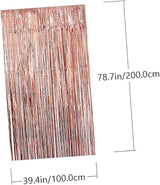 28pcs Rose Gold Birthday Balloons Set with Latex Foil and Sequin