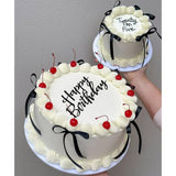 Bow Cake Topper Ribbion for Heart Cake Vintage Cake
