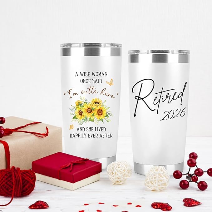 Retirement Gift for Woman Retired 2026 A Wise Woman Once Said