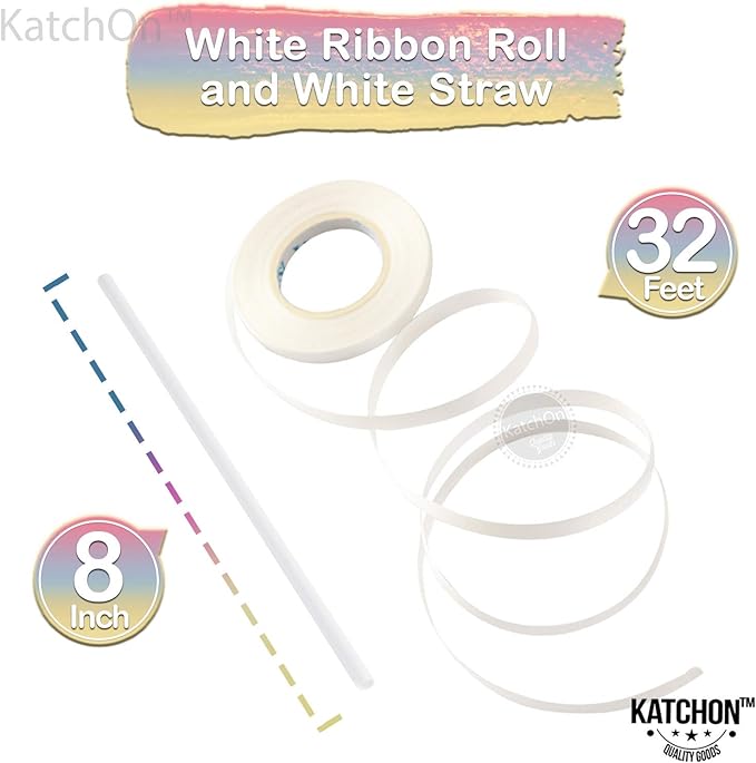 KatchOn, Giant, Rainbow 4 Balloon Number - 40 Inch | Number 4