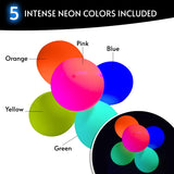 Glow King Black Light Reactive Neon Balloons | Glow In The Dark Latex
