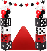 52 Pcs Casino Themed Decorations Set Game Casino Night Entryway Door