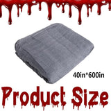 600 x 40 Inch Large Size Halloween Creepy Cloth Gray Halloween