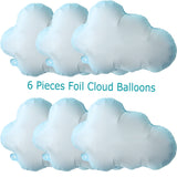 YuBoBo 42PCS Foil Cloud Balloons And Latex Balloon Baby Shower