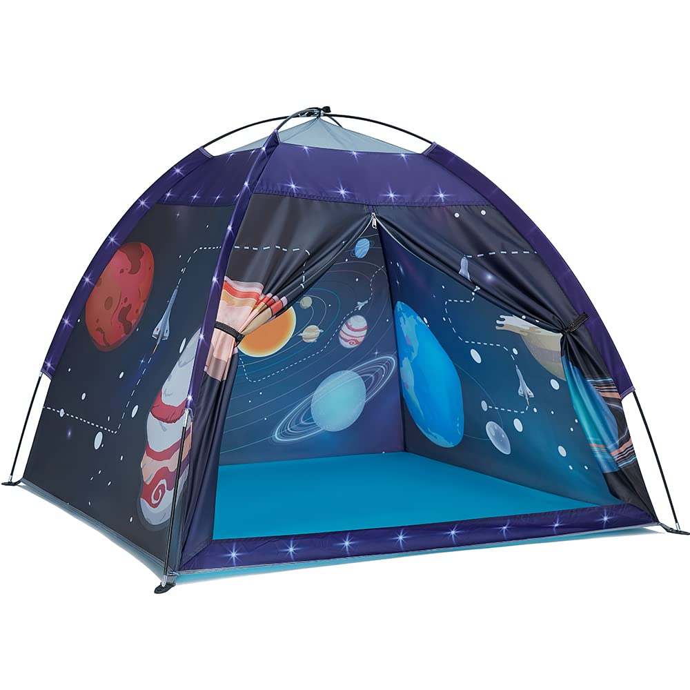 Mnagant Space World Play Tent-Kids Galaxy Dome Playhouse for Boys and