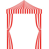 Ziliny 3 Pcs Carnival Party Decorations Circus Tent Awning Hallow Na