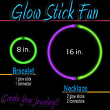 240 Glow Sticks Halloween Party Pack – Glow Activities For Families –