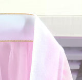 6ft Pink and Blue Tulle Table Skirt for Gender Reveal Tutu Table