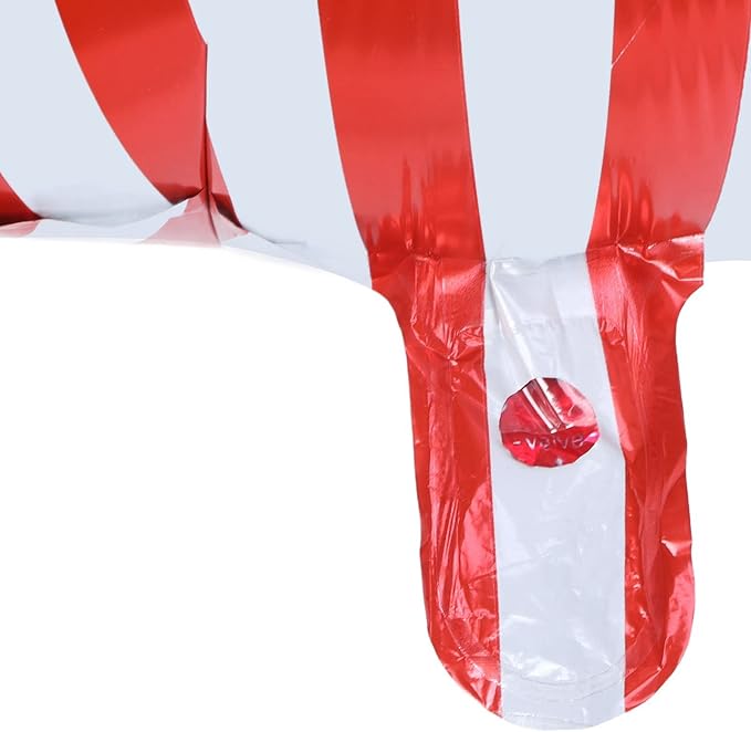 Popcorn Party Balloons 10pcs Reusable Aluminum Foil Movie Theme