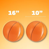 Inflatable Basketballs Pack of 6 16 inch Beach Balls for Sports