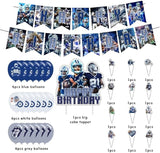Cowboys Birthday Decorations Football Party Supplies Include Happy