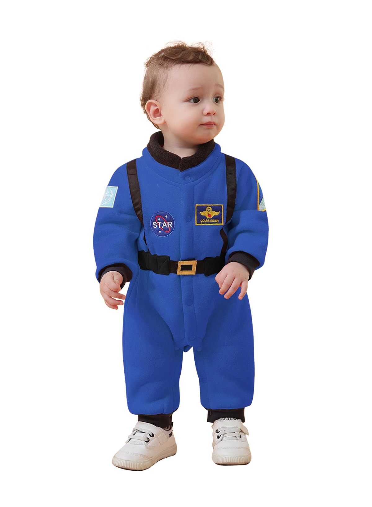LXKIKMM Baby Boys Astronaut Costume Space Suit Cosplay Party Halloween