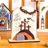 He is Risen Easter Resurrection Decor Easter Decorations for Home