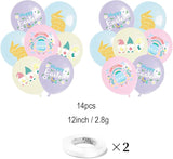 50 Pcs Easter Decorations Indoor Easter Décor Easter Balloons Happy