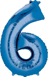 Jurassic Dinosaur World 6th Birthday Party Supplies Foil Balloon