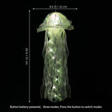 Glitter Iridescent Jellyfish Hanging Decor Jellyfish Kit for Under The