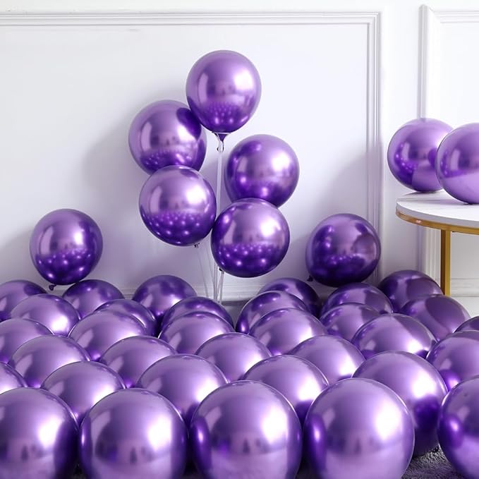 K pop Music Hunter Theme Birthday Decorations,Pink and Purple Balloon