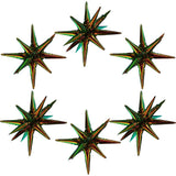 Dazzle Black Green Balloon 14-Pointed One-Piece Star Explosion Balloon