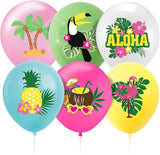 164Pcs Hawaii Themed Happy Birthday Party Decorations Plates Napkins