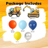 Construction Birthday Party Supplies 145PCS Construction Balloons