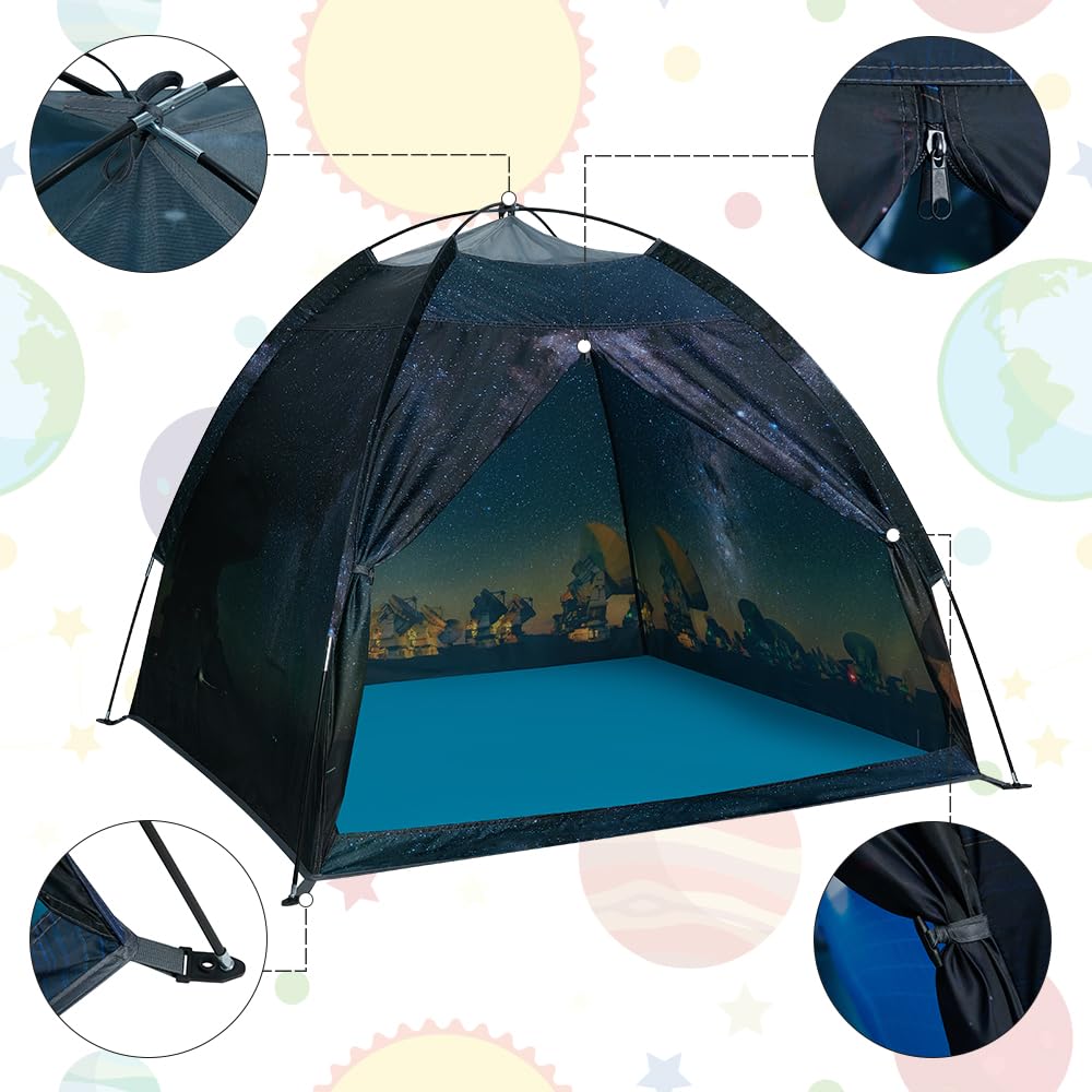 Mnagant Kids Play Tent-61”x61”x45”Imaginative Play Popup Tent Space