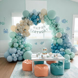 163Pcs Under The Sea Balloon Garland Arch Kit Ocean Theme Party