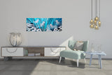 SYGALLERIER Jelly Fish Large Metal Wall Art Hand Grind Aluminum