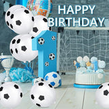 Ainiv 20 PCS Soccer Balloons, Football Theme Party Supplies Balloons,