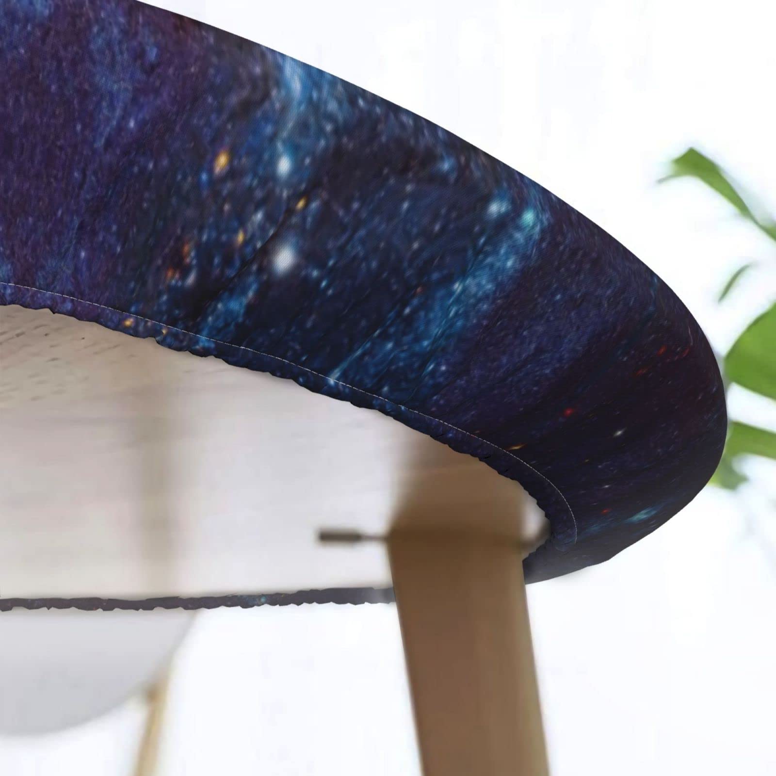 Spiral Galaxy Tablecloth with Elastic Edg 42" (Round) Spiral G