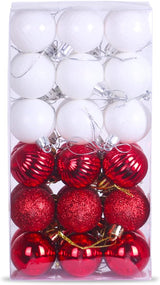 GameXcel Christmas Balls Ornaments for Xmas Tree - Shatterproof