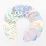 Engagement Bachelorette Party-Decorations Iridescent Heart-Ring