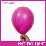 PartyWoo Hot Pink Balloons 140pcs Different Sizes of 18 12 10 5 Inch