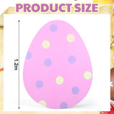 4 ft Large Easter Egg Cardboard Cutout Easter Party Decoration Stand