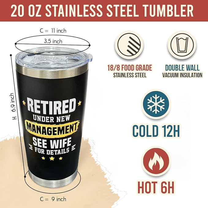 Retirement Gifts for Men 2026 Cool Retirement Gift for Husband Dad