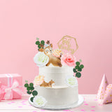 Taiyin Oh Baby Cake Toppers for Baby Shower Cute Deer Cake Toppers