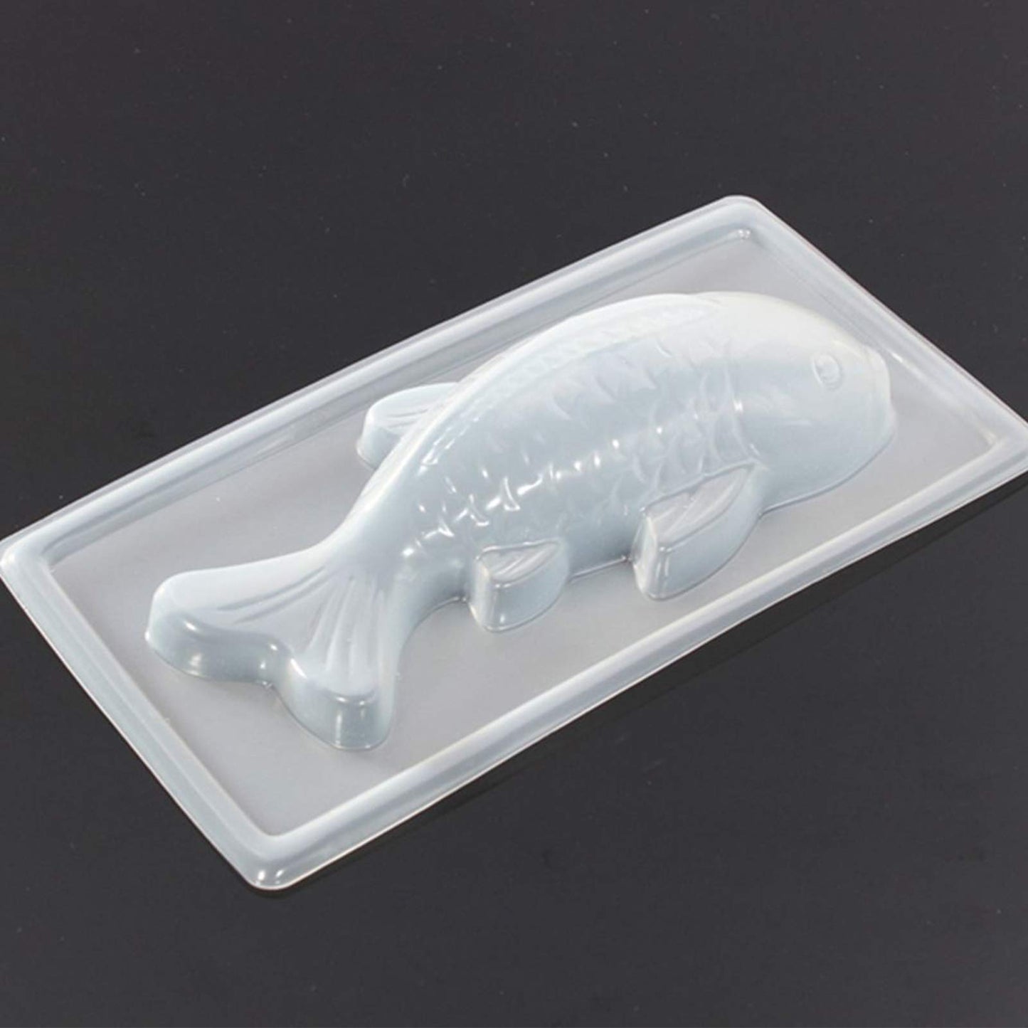 EORTA 3 Pack 3D Fish Shaped Jelly Molds PP Plastic