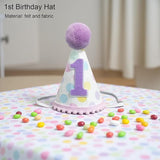 First Birthday Decorations for Girl Complete Party Set with
