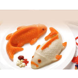 EORTA 3 Pack 3D Fish Shaped Jelly Molds PP Plastic